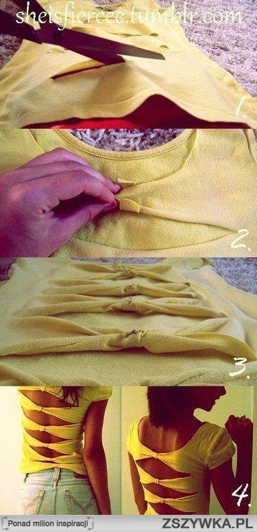 Cách tái chế áo thun cũ