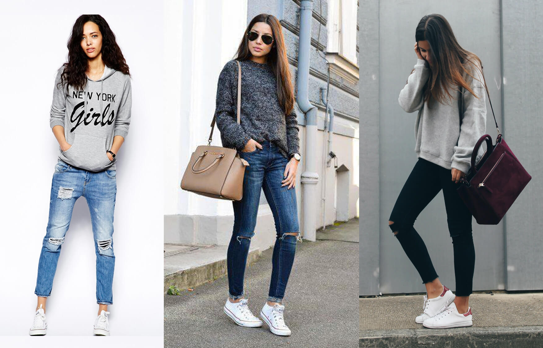 Sweater nữ và quần jean (Nguồn hình: Google)